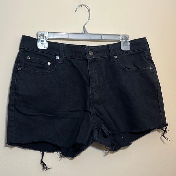 Levi's Pants - Levi’s 515 Black Jean shorts. Size 12